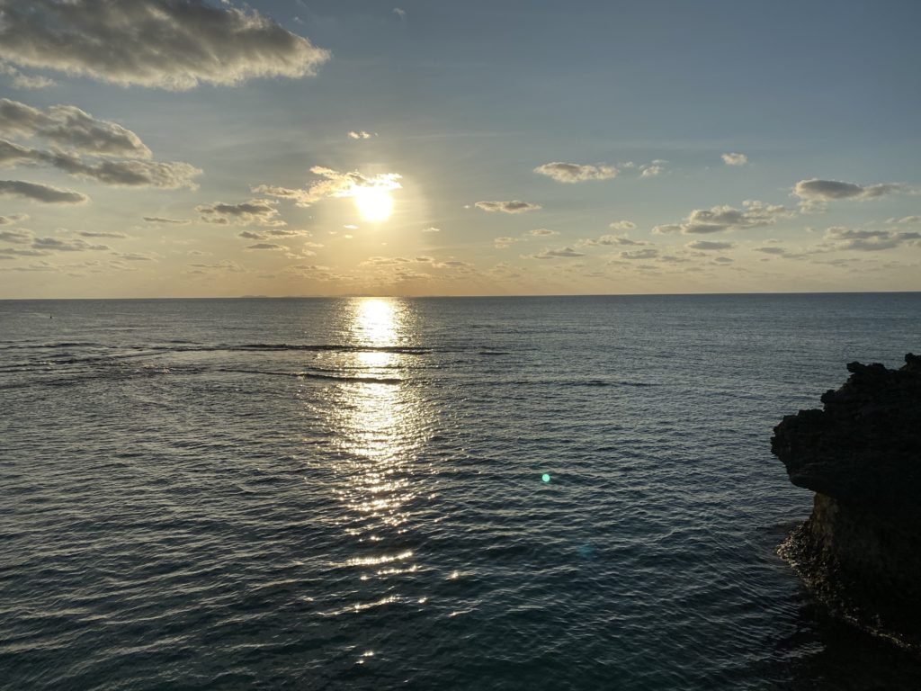 GALA青い海綺麗な夕焼け5